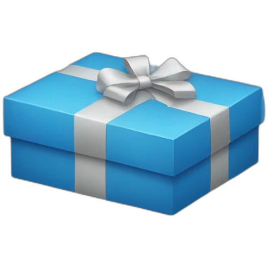 normal blue box emoji
