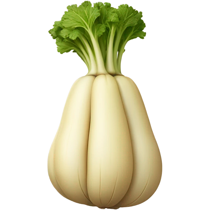 parsnip realistic emoji