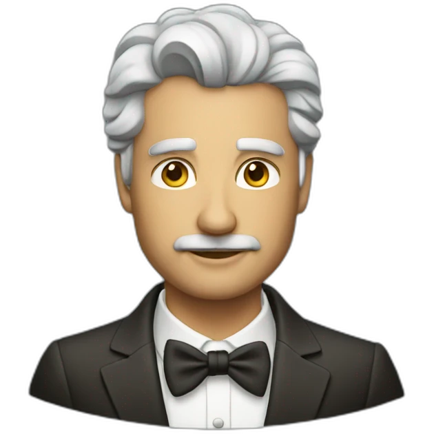 Rich man emoji