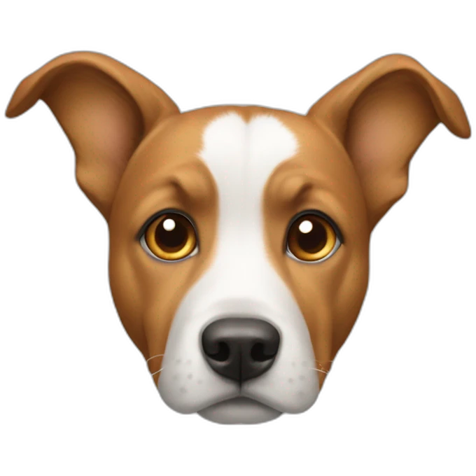 a dog backdroping emoji