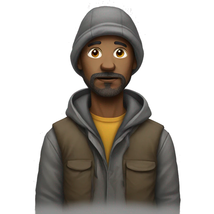 homeless emoji