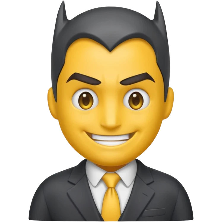 Batman small size emoji emoji