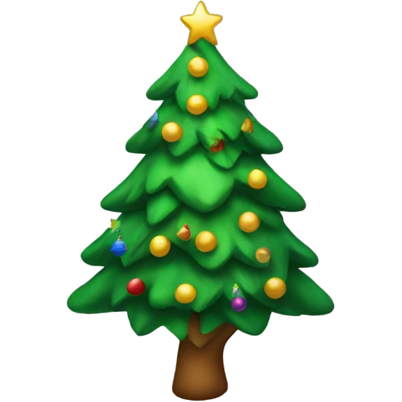 Christmas tree emoji