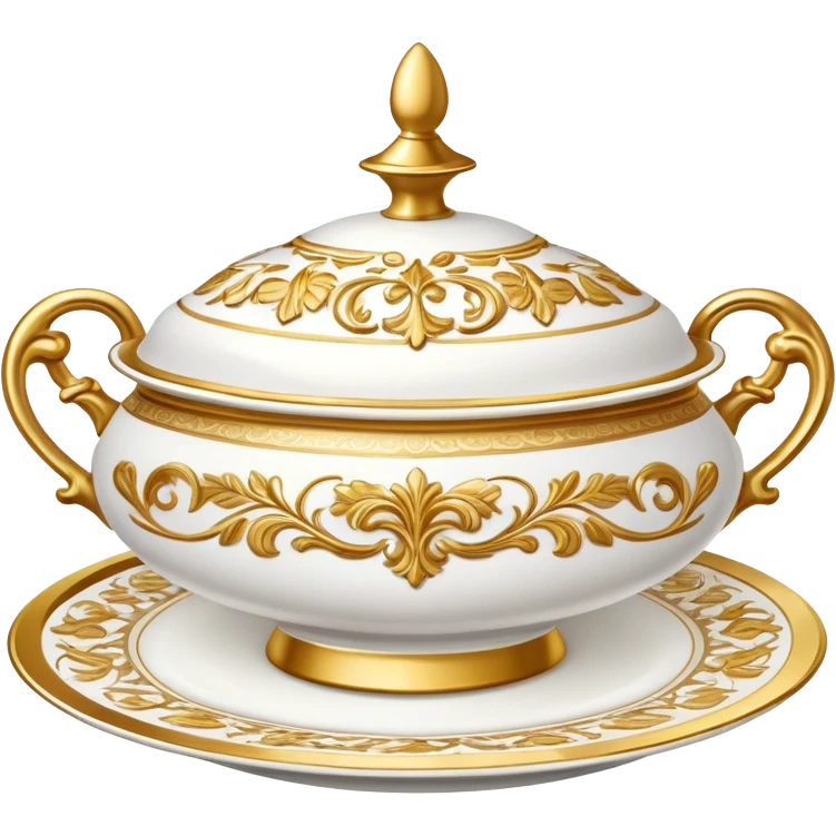 Fancy expensive dinner dish emoji