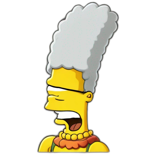 Simpson-Bart emoji
