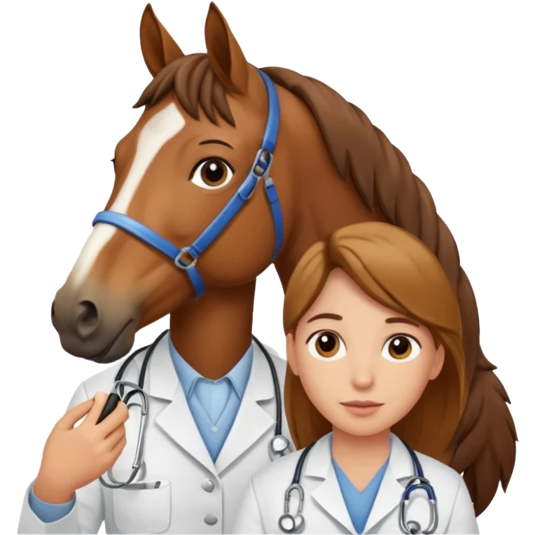Horse doctor emoji