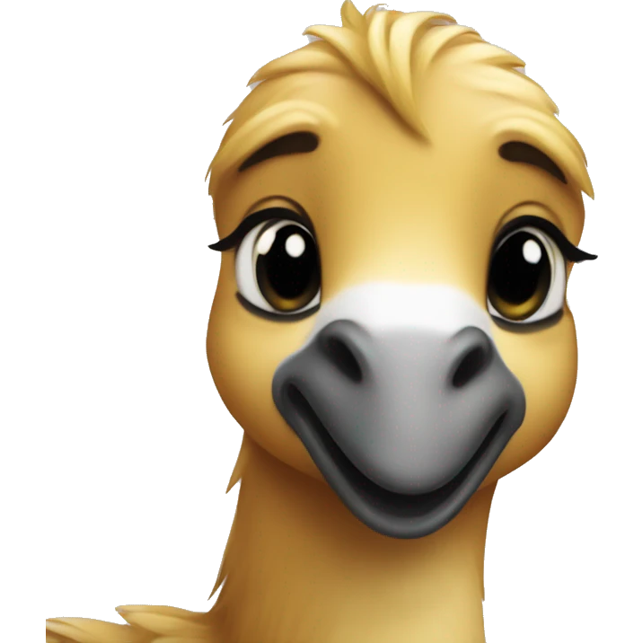 A cutie gosling emoji