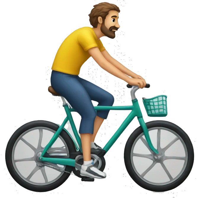 Piques en bicicleta emoji