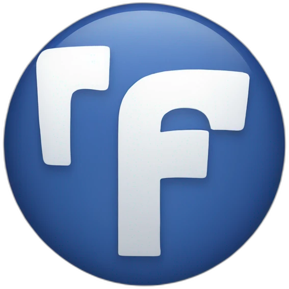 Facebook logo emoji