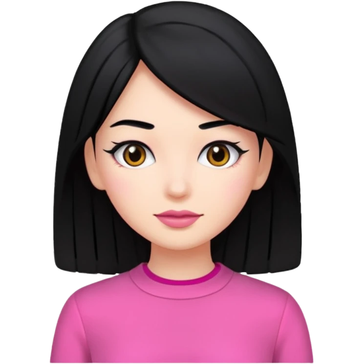 Black pink in your area emoji