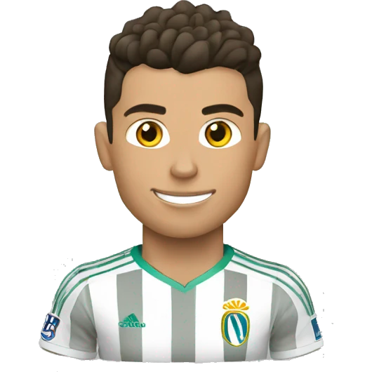 cristiano ronaldo con la champions emoji