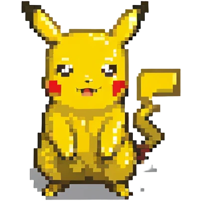 Pikachu face emoji