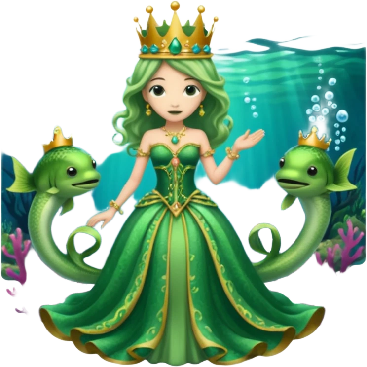 Eel queen emoji