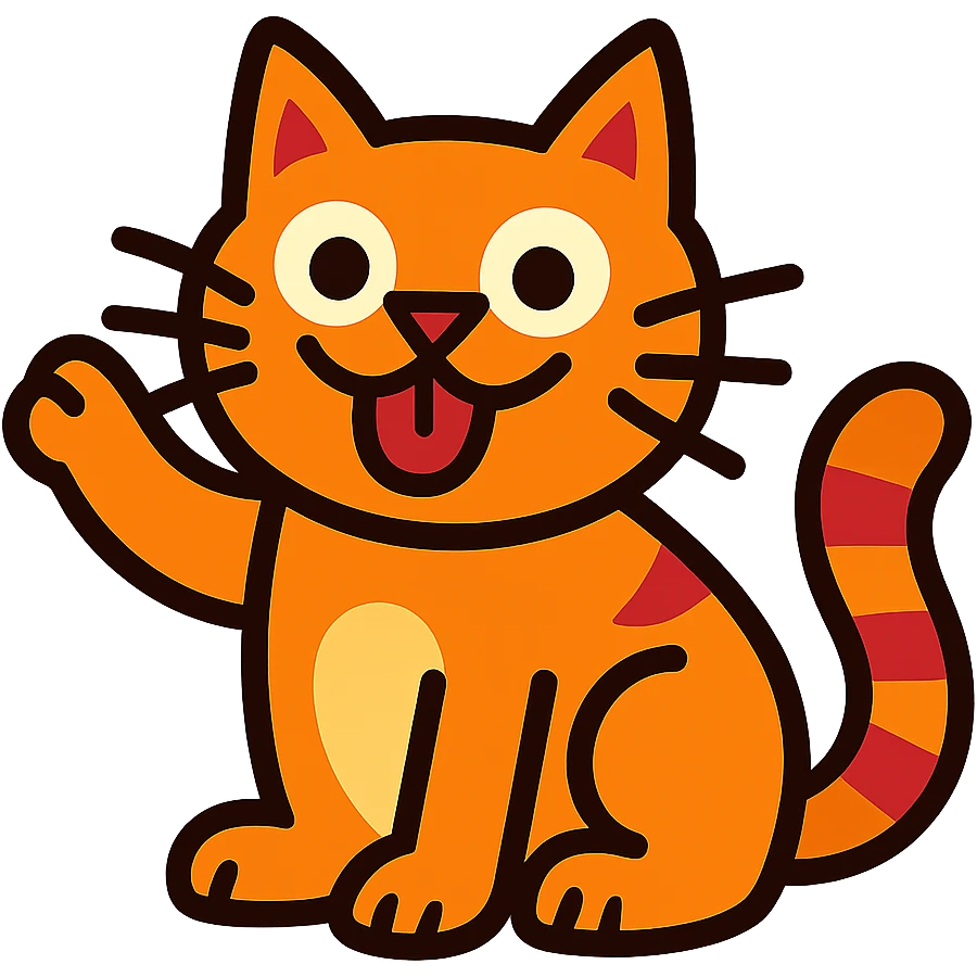 silly cat emoji