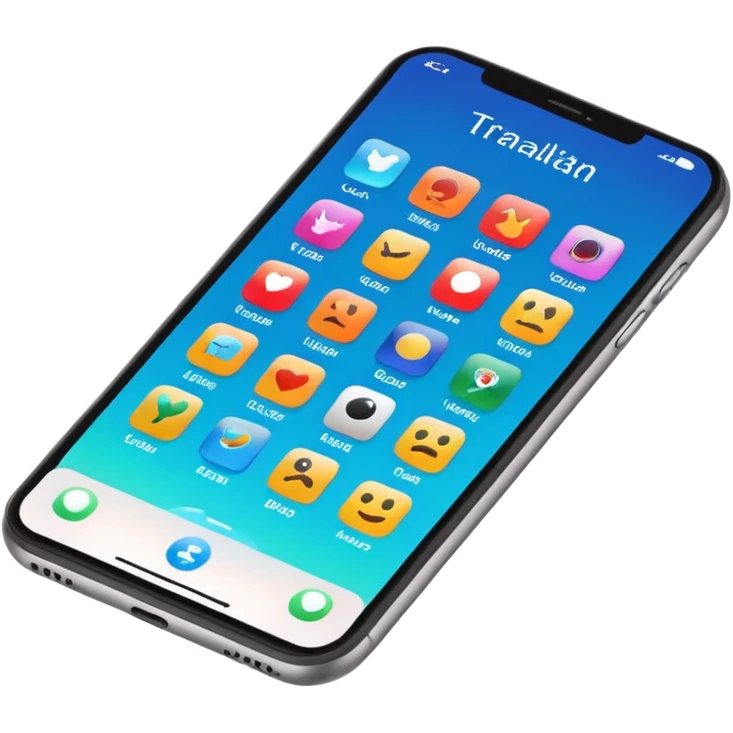 Translation app emoji
