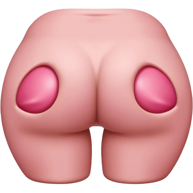 Farting butt emoji