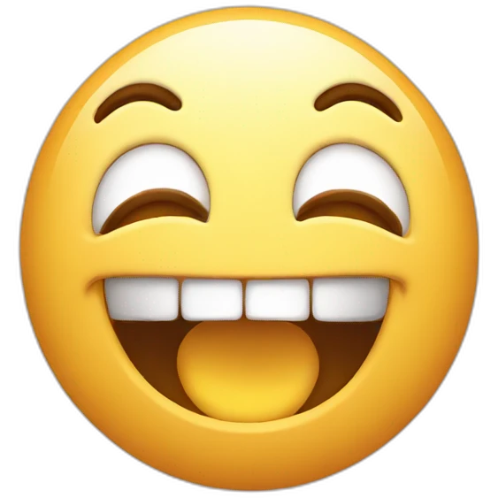 laugh emoji