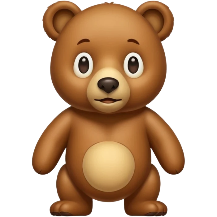 A Bear That Looks Like A Peanut emoji