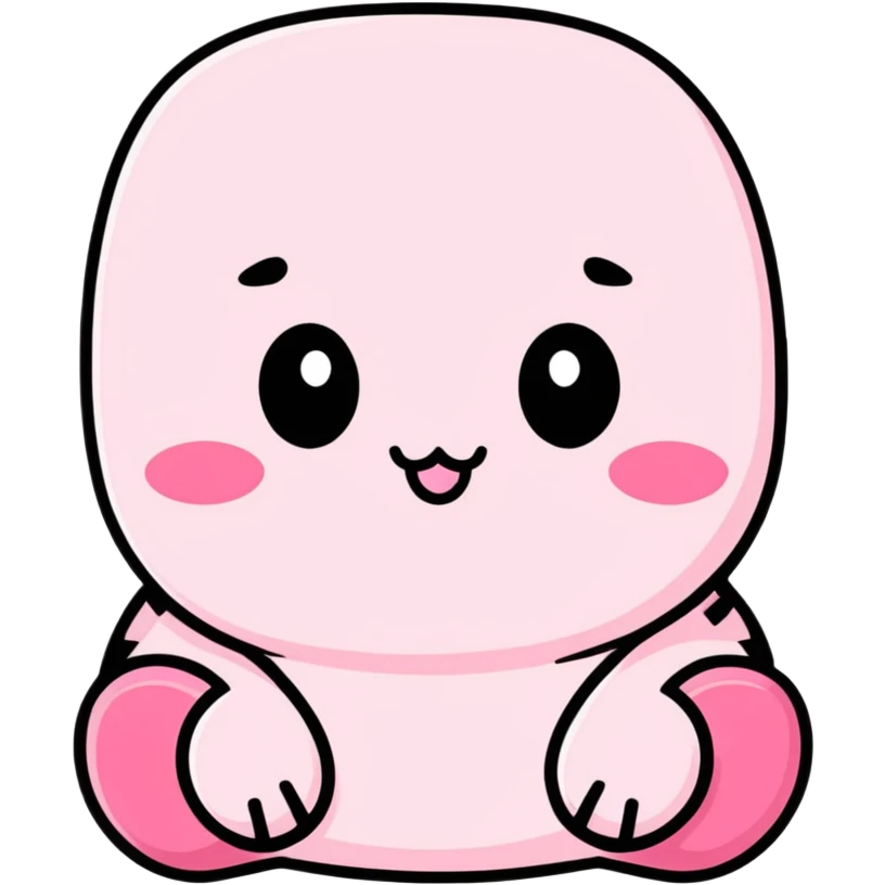 Pink  emoji