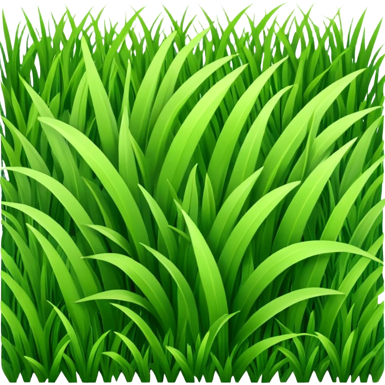 green grass emoji