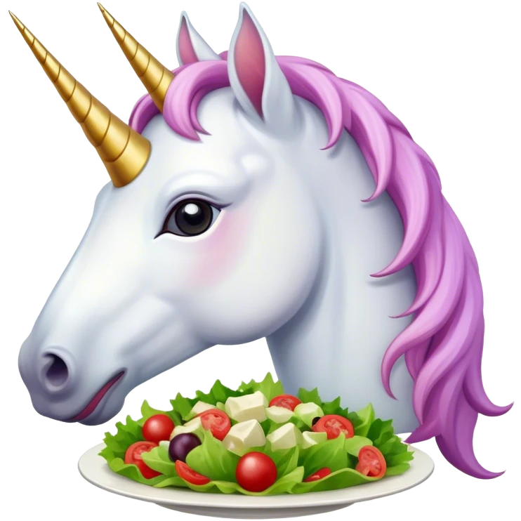 🦄🥗 emoji