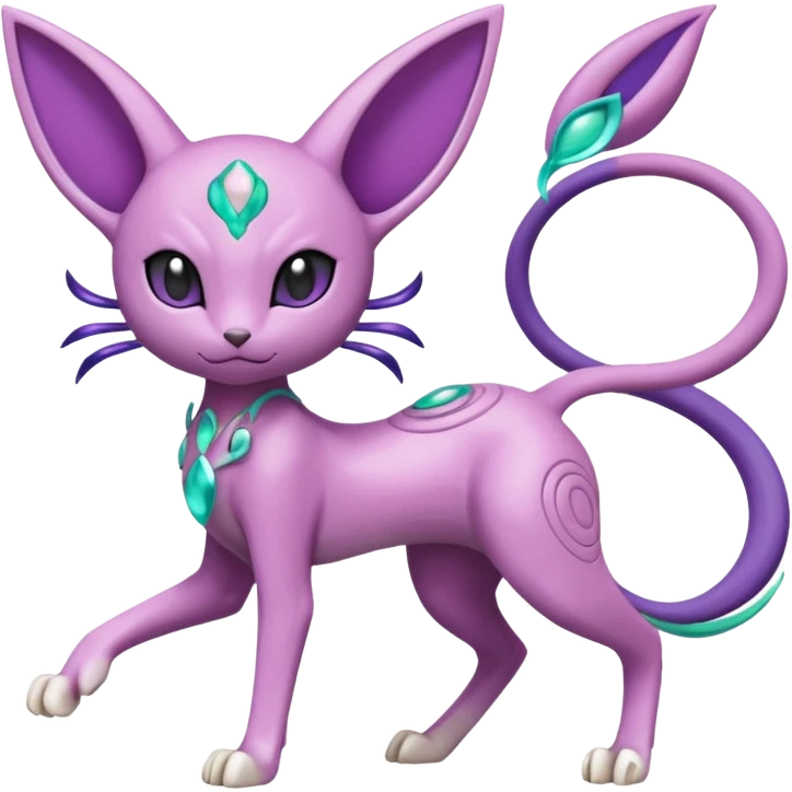 Meloetta-Mewtwo-Espeon-Pokémon-Fakémon-fusion-hybrid-creature emoji