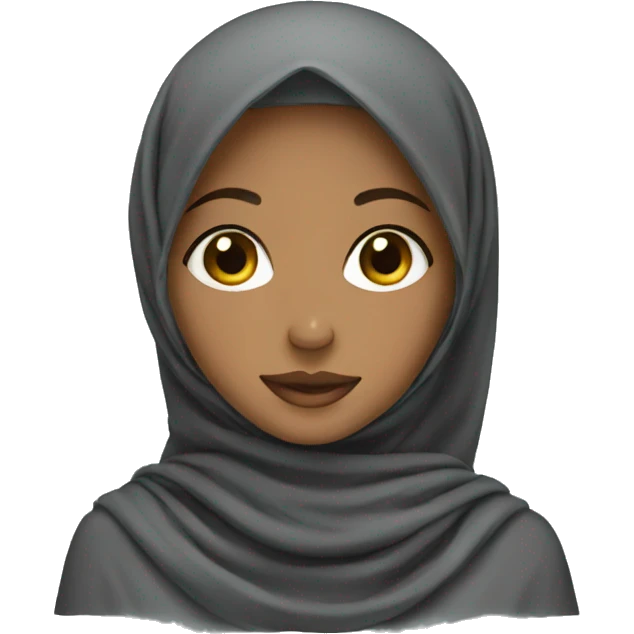 Somali girl wearing hijab emoji