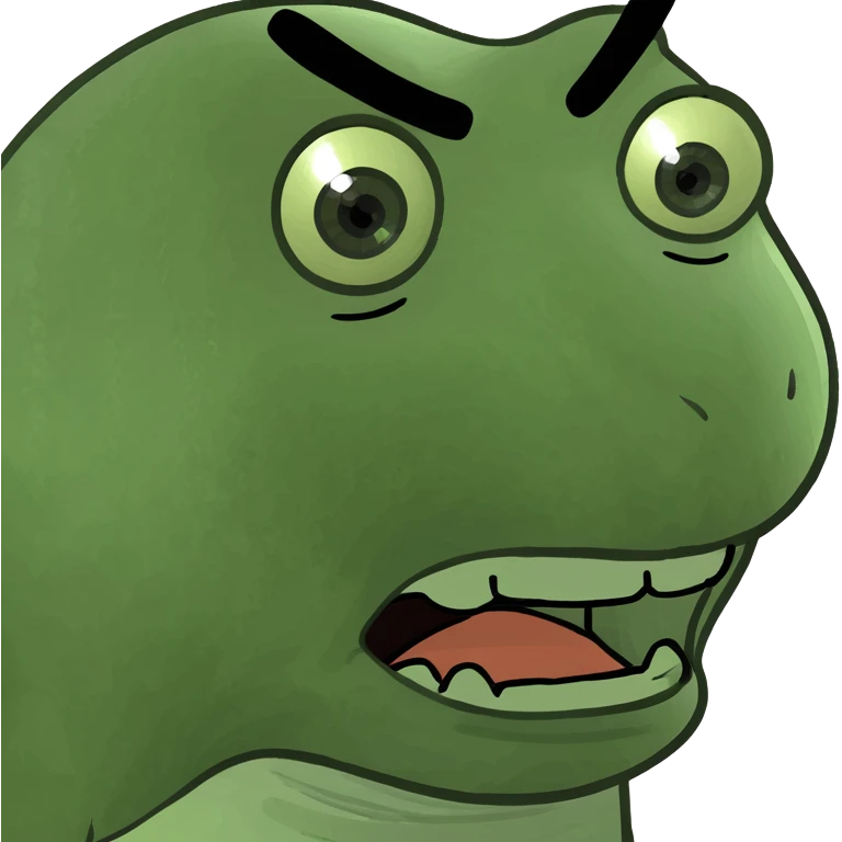 scared face emoji