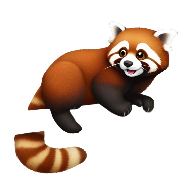 Red panda emoji