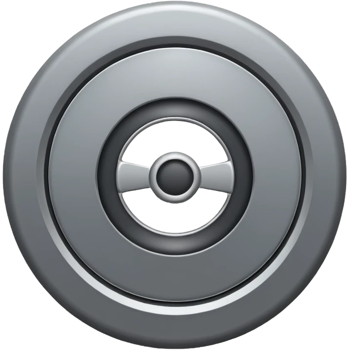 Genrate for me a settings wheel like an iphone emoji