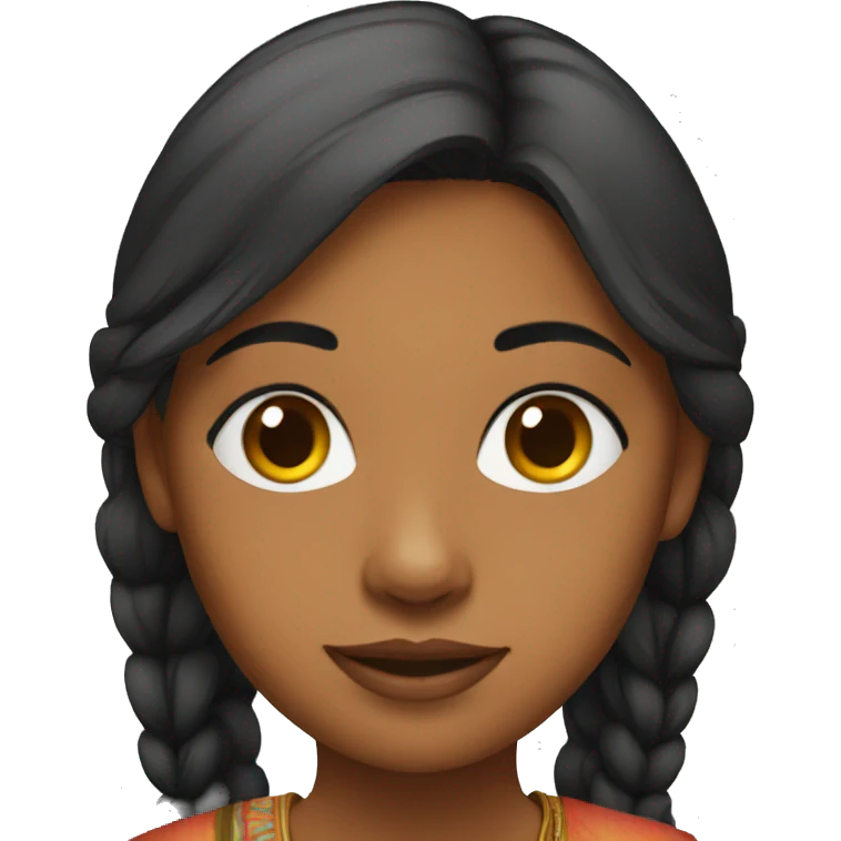 Indian girl emoji