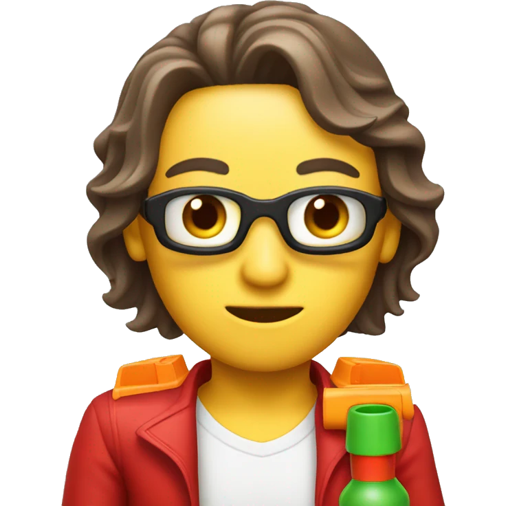 red water gun emoji