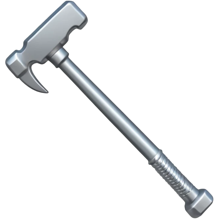 Banhammer with Text BAN! emoji