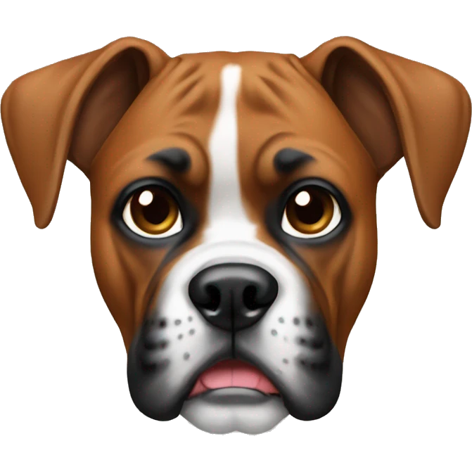 Boxer dog emoji