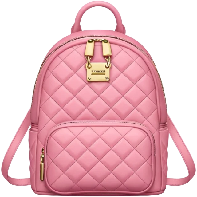 Mini fashion backpack emoji