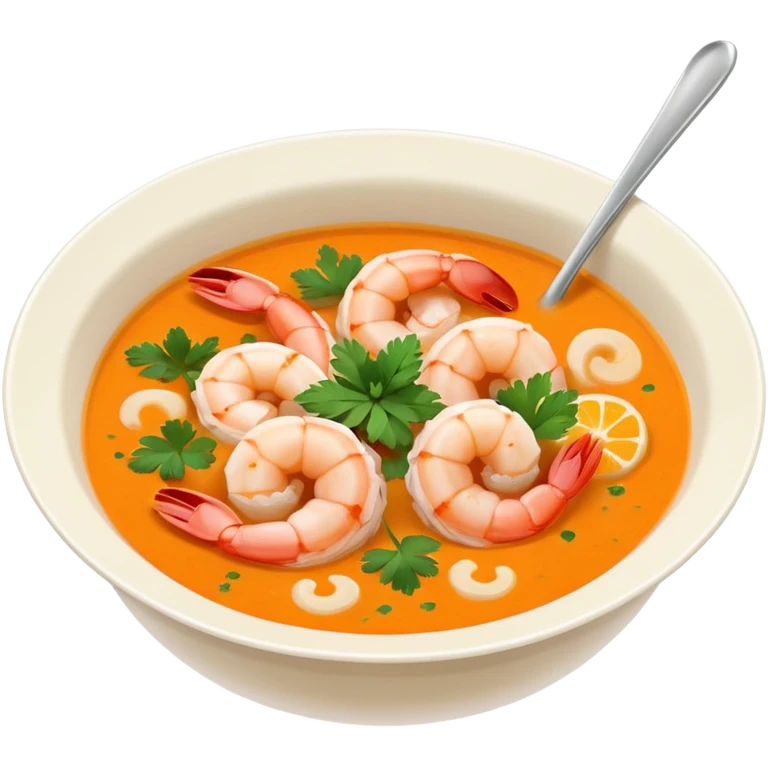 thai style soup emoji