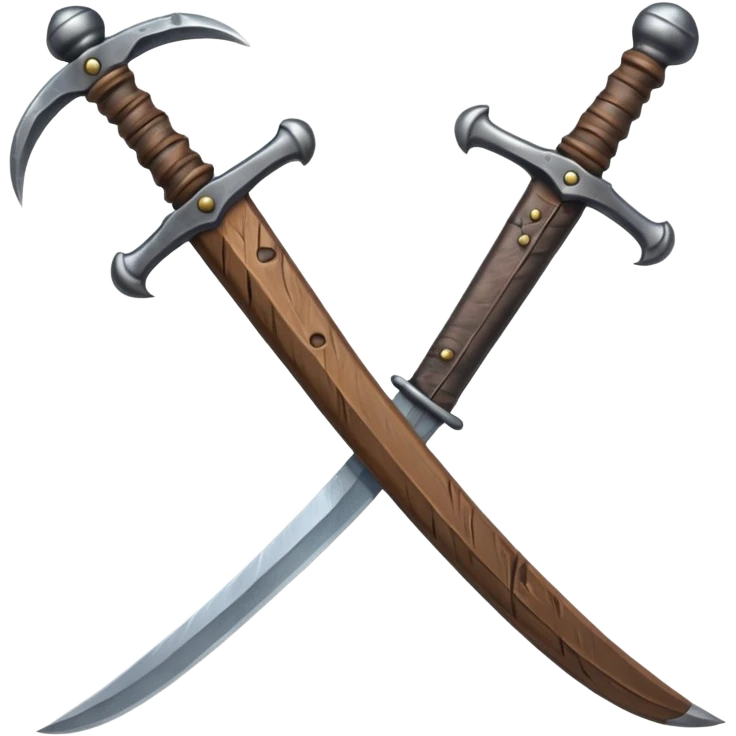 pirate swords emoji