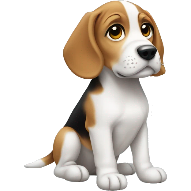 Beagle puppy emoji