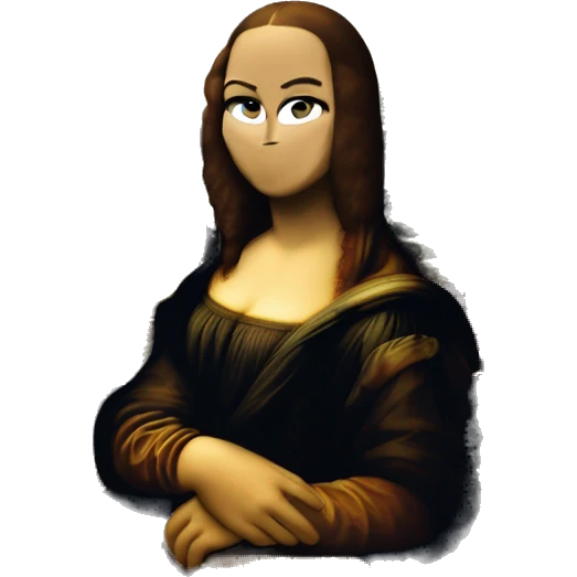 "Mona Lisa" - Leonardo da Vinci emoji