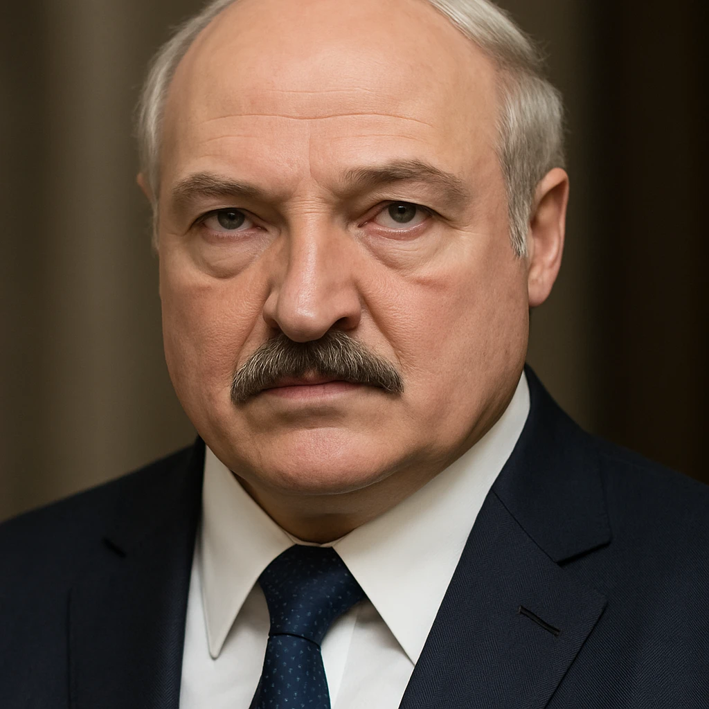 photorealistic portrait of Alexander Lukashenko, leader of Belarus emoji
