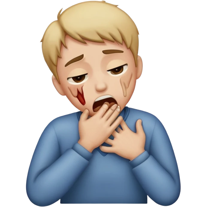 Choking emoji