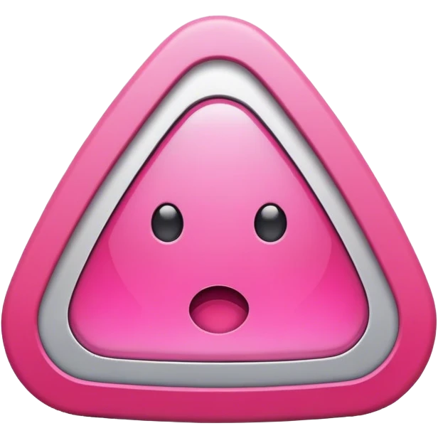pink alert icon emoji