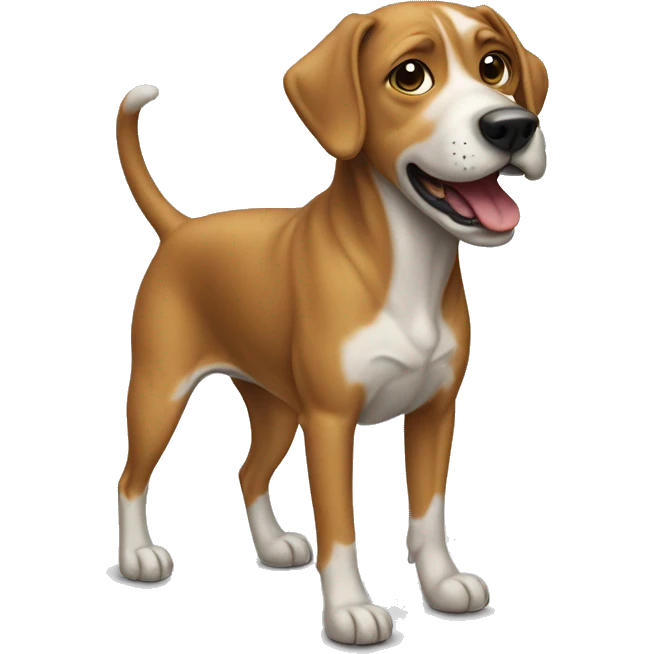 I had a three legged dog emoji