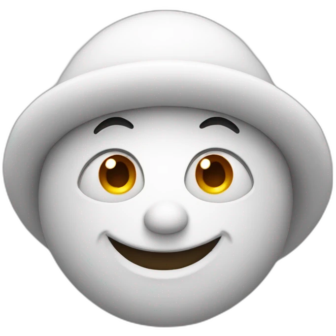 Bonhomme avec un regard de jugement emoji