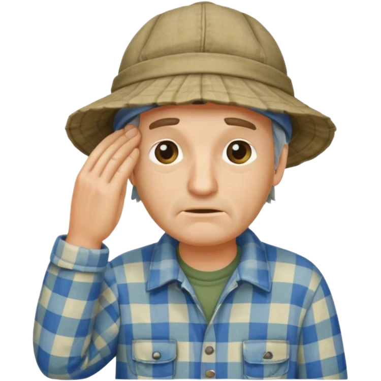 facepalm fisherman emoji