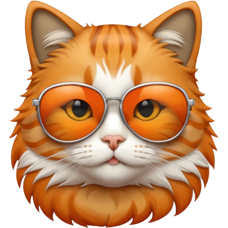 Cat wearing sunglasses emoji