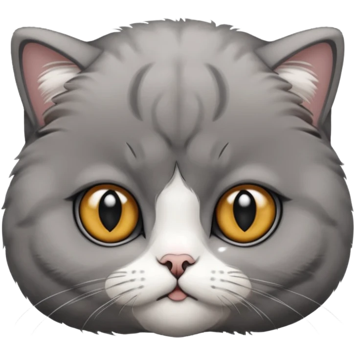 Scottish fold emoji