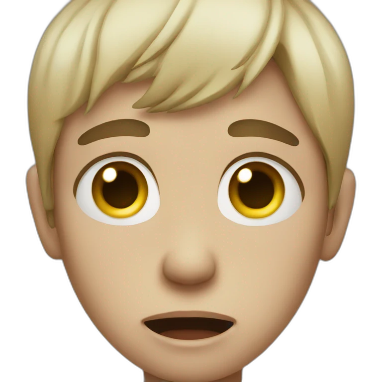 boy crying emoji