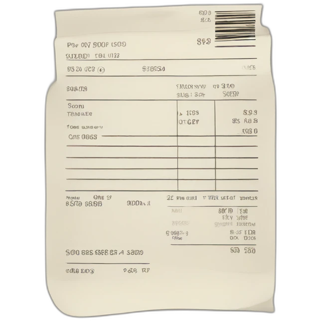Receipts emoji