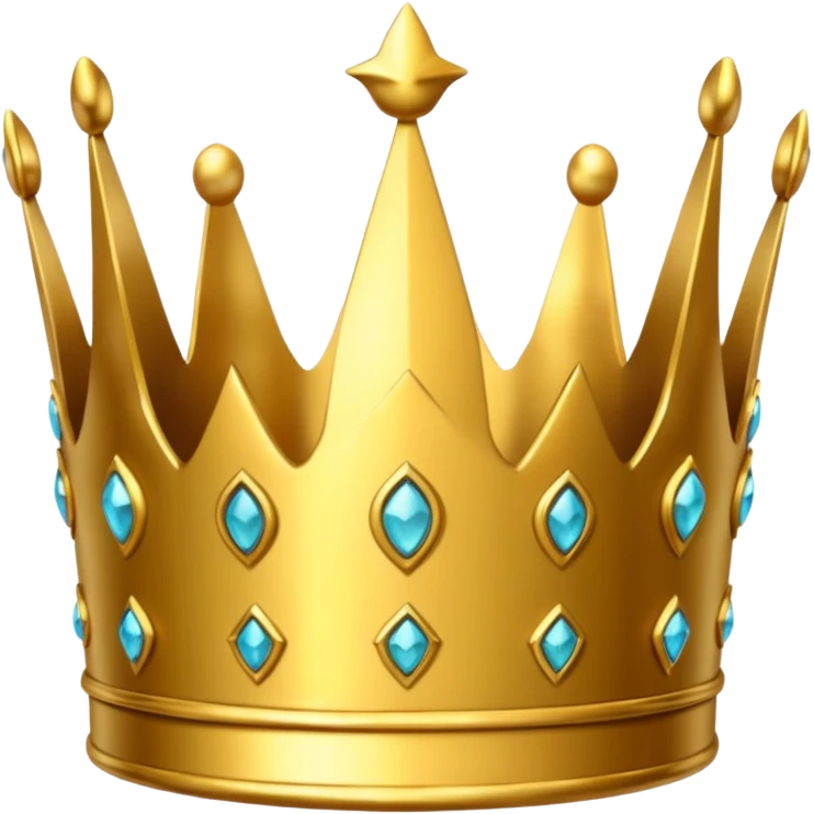 3d crown emoji